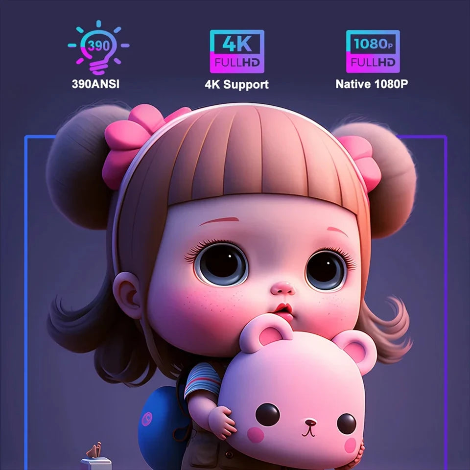 MINI PROJECTEUR 4K  HY320